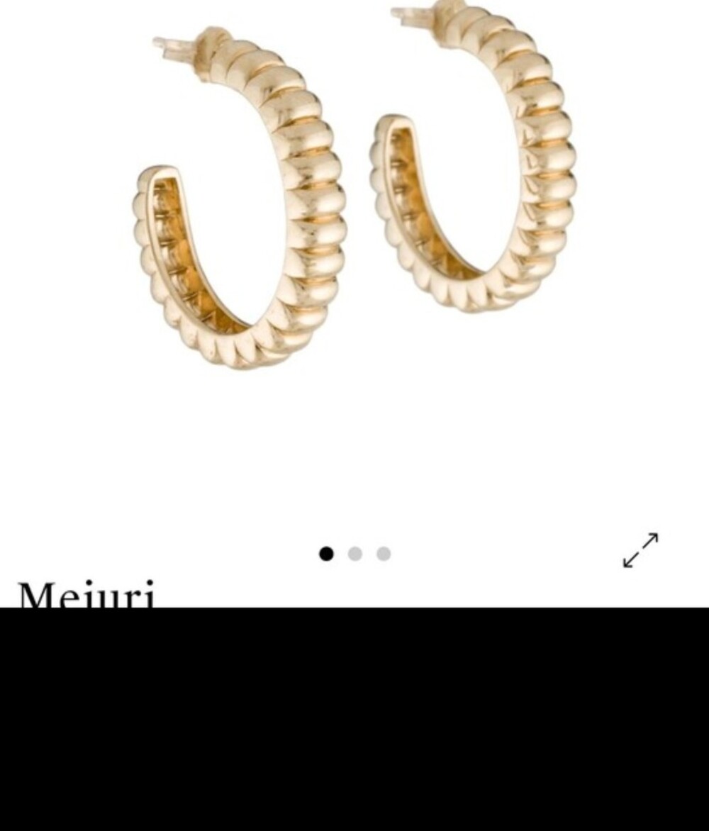 Mejuri Large Charlotte Hoops
